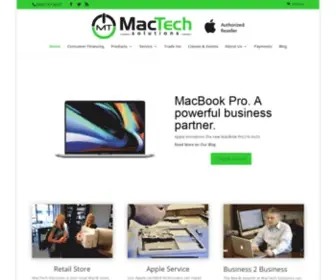 Mactech-Solutions.com(MacTech Solutions Home) Screenshot