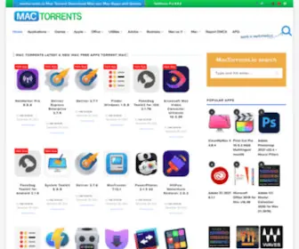 Mactorrents.is(Mac Torrents) Screenshot