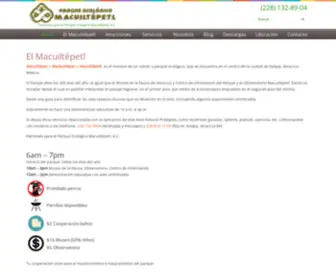 Macuiltepetl.org(Inicio) Screenshot