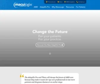 Maculogix.com(The AMD Experts) Screenshot