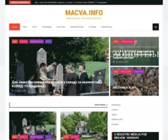 MacVa.info(Info potral iz Crne Bare) Screenshot