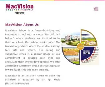 MacVision.org(MacVision Group Of Schools) Screenshot