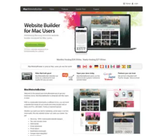 Macwebsitebuilder.com(Macwebsitebuilder) Screenshot