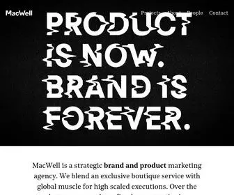 Macwell.fi(Independent creative agency in Helsinki) Screenshot