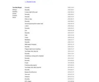 Macwright.org(The blog) Screenshot