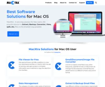 MacXtra.com(#1 Choice of Mac Users for Mac OS Software) Screenshot