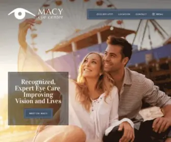 Macyeyecenter.com(Eye Care) Screenshot