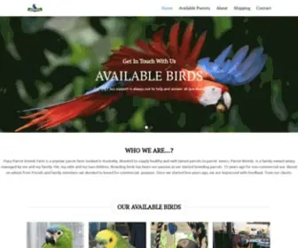 Macysparrotbreed.com(Parrot Breed) Screenshot