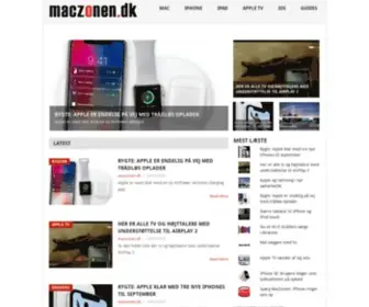 Maczonen.dk(Macnyheder) Screenshot