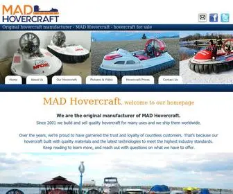 Mad-Hovercraft.com(Hovercraft) Screenshot