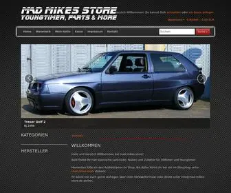 Mad-Mikes-Store.de(MAD MIKES STORE) Screenshot