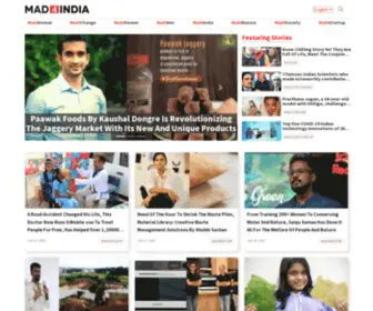 Mad4India.com(Covering Motivational Stories From Real India) Screenshot