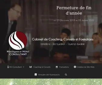 Mada-Hotels-Consultant.com(Cabinet consultant) Screenshot
