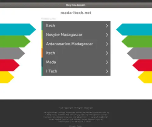 Mada-Itech.net(Création de site internet à madagascar) Screenshot