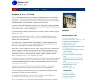 Madaan.com(MADAAN & Co) Screenshot