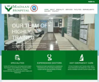 Madaanhospital.in(Madaan Hospital Amritsar) Screenshot