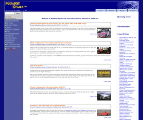 Madabout-Kitcars.com(Madabout-kitcars, kit cars kit car info cobra kit cars replica cars) Screenshot