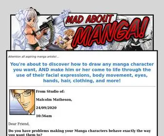 Madaboutmanga.com(LEARN HOW TO DRAW AND MANGA CHARACTER YOU WANT. Step by step guide to drawing manga) Screenshot