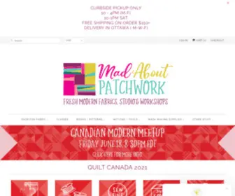 Madaboutpatchwork.com(Mad About Patchwork) Screenshot