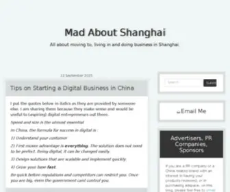 Madaboutshanghai.com(Madaboutshanghai) Screenshot