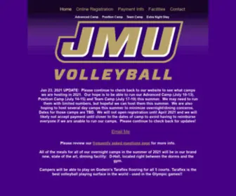 Madaboutvolleyball.com(JMU Volleyball) Screenshot