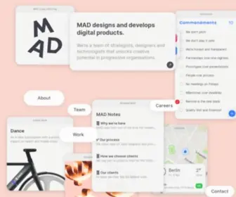 Mad.ac(Digital Product Studio) Screenshot