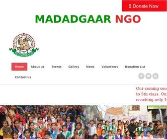 Madadgaarngo.com(Madadgaarngo) Screenshot