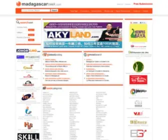 Madagascarseek.com(Madagascar business directory listing) Screenshot