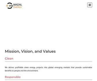 Madalenergy.com(Madal Energy) Screenshot