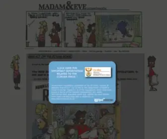 Madamandeve.co.za(Madam & Eve on) Screenshot