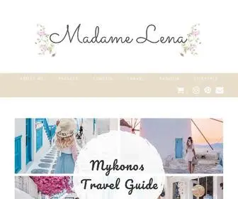 Madame-Lena.com(Madame Lena) Screenshot