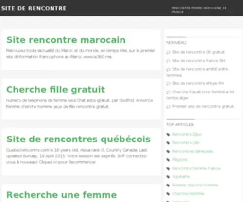 Madame-Voyance.com(Madame Voyance) Screenshot