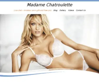 Madamechatroulette.com(madamechatroulette) Screenshot