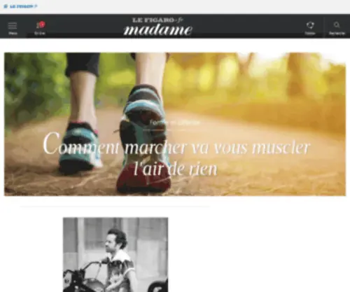 Madamefigaro.fr(Le Figaro) Screenshot