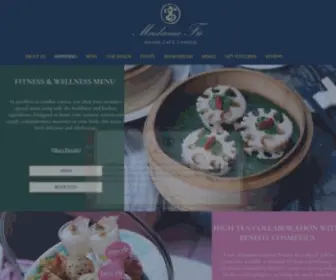 Madamefu.com.hk(Madame Fù Grand Café Chinois) Screenshot