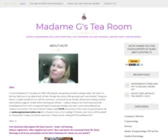 Madamegstearoom.com(Madame G's Tea Room) Screenshot