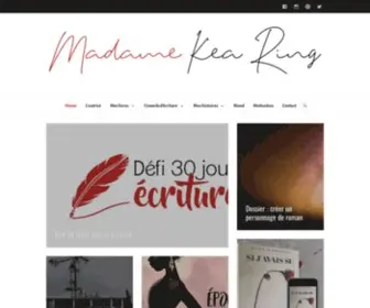 Madamekearing.com(Madame Kea Ring) Screenshot