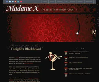 Madamex.com(Madame X) Screenshot