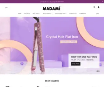 MadamiStore.com(Madami Official Hair Tools Store) Screenshot