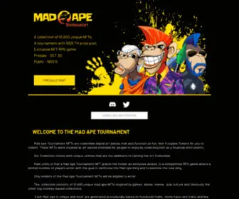 Madape.io(Mad Ape Tournament) Screenshot