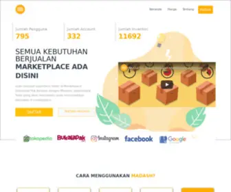 Madash.co.id(Indonesia Marketplace Dashboard) Screenshot