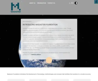 Madasterfoundation.org(Madaster) Screenshot