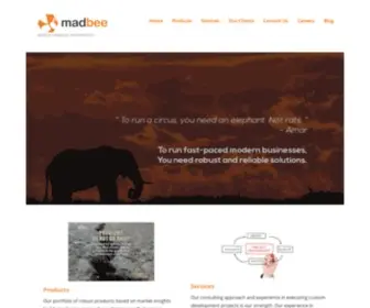 Madbee.in(Mobile enabling Enterprises) Screenshot