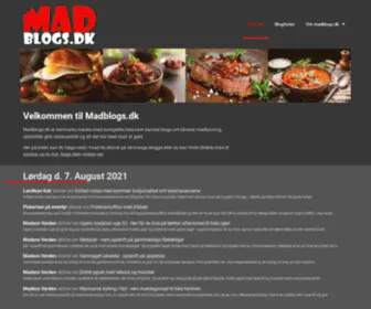 Madblogs.dk(Danmarks madblog liste) Screenshot