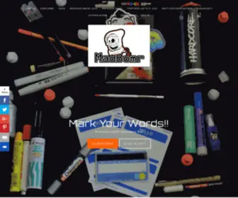 Madbomr.com(Graffiti Subscription Box) Screenshot