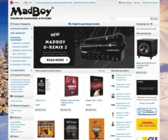 Madboy-Audio.com(Premium karaoke machines and karaoke discs) Screenshot