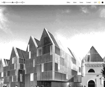 Madc.xyz(MADC Architects) Screenshot