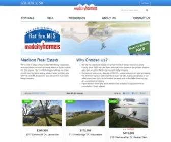 Madcity.com(Madcity Homes) Screenshot