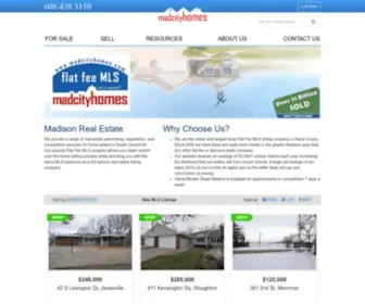 Madcityhomes.com(Madcity Homes) Screenshot