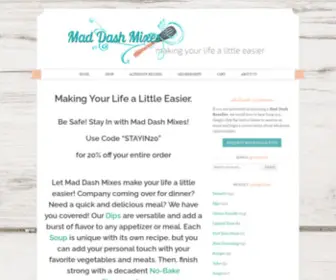 Maddashmixes.com(Making Your Life a Little Easier) Screenshot
